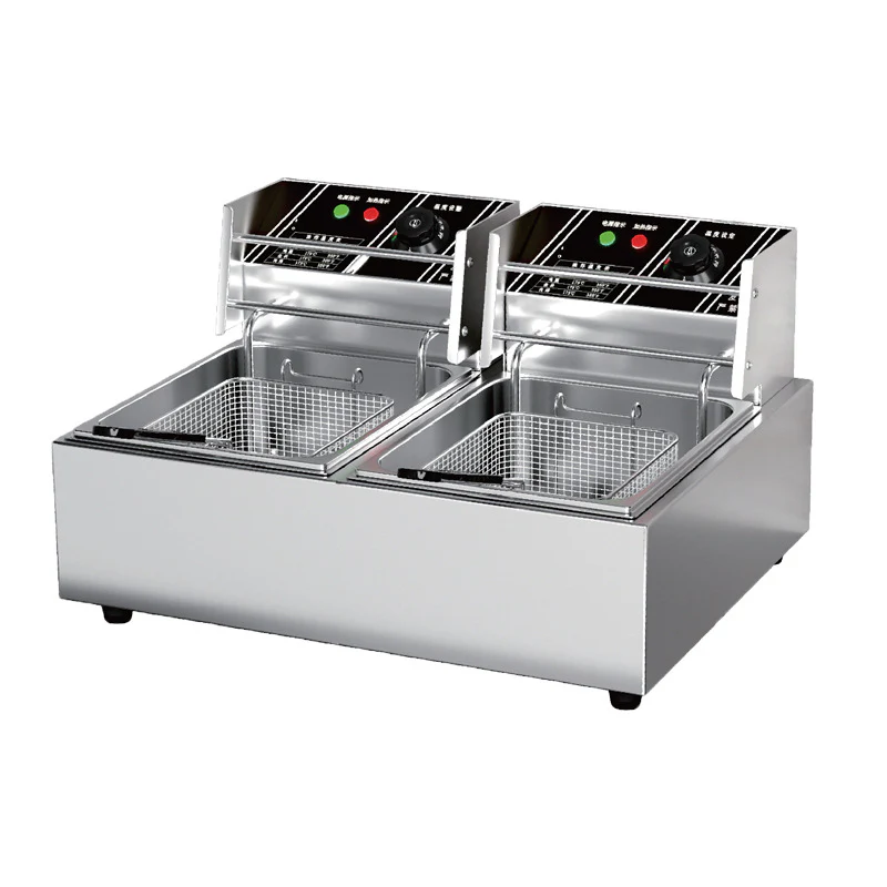 Double-Tank Countertop Electric Fryer - Equipment & Appliances for sale