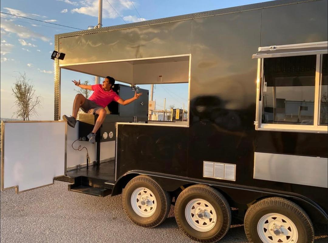 A finished food trailer ready to finance