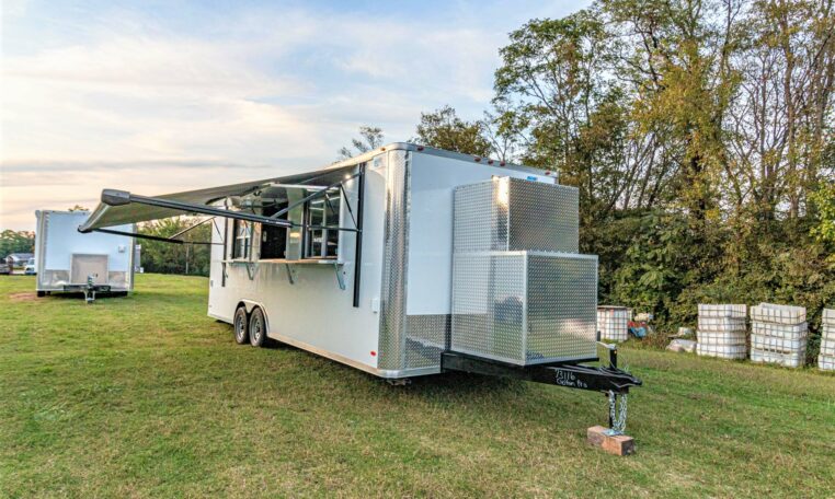 8.5×24 Equipped Catering Trailer - Custom Food Trailer for sale