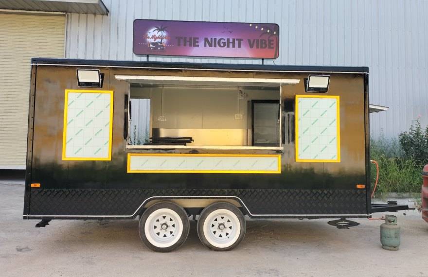15ft Mobile BBQ Trailer - BBQ Trailer for sale