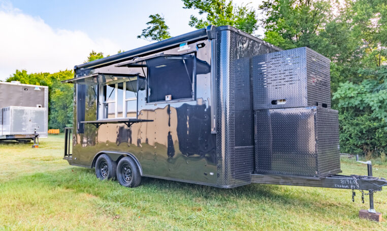 8.5×16 Equipped Food Trailer - Custom Food Trailer for sale