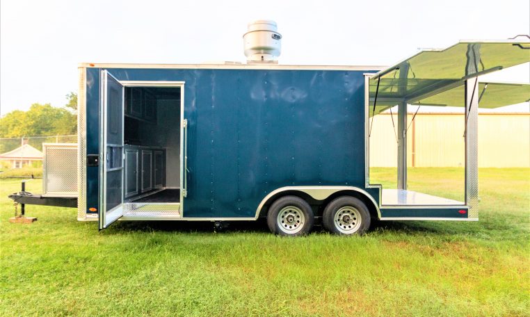 8.5×20 Enclosed Porch BBQ Trailer(8.5×20PIB530) thumbnail 7