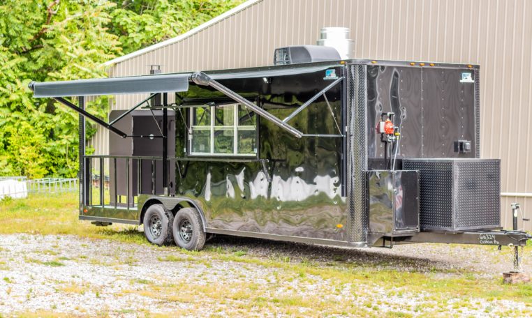 8.5×24 BBQ Trailer with Beck Built Smoker (8.5×24PBBO521) thumbnail 3