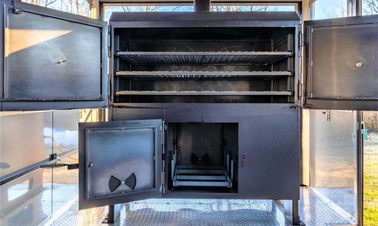 8.5×24 Blackout BBQ Trailer with Smoker 8.5×24PBBO529 thumbnail 10