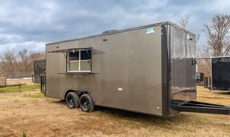 8.5×20 Equipped Food Trailer(8.5×20HCGBO154) - Custom Food Trailer for sale