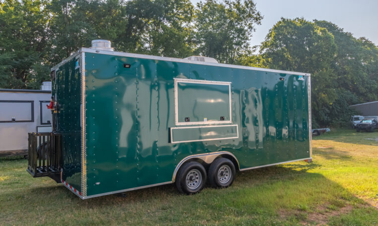 8.5×22 Emerald Green Loaded Trailer (8.5×22HEG160) thumbnail 5
