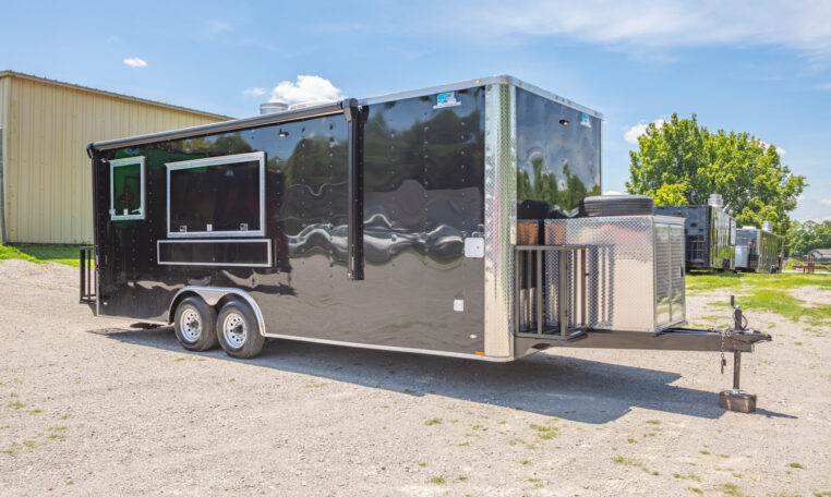 8.5×22 Black Loaded Trailer(8.5×22HB181) thumbnail 2