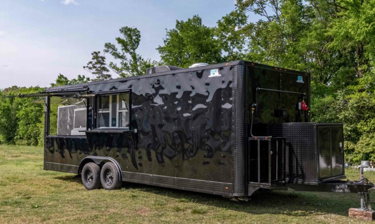 Equipped BBQ Trailer 8.5×24 thumbnail 3
