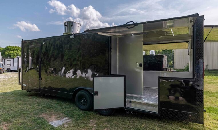 Equipped BBQ Trailer 8.5×24 thumbnail 6