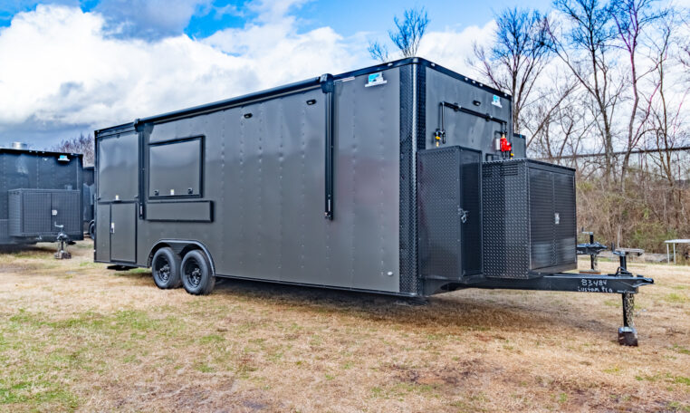 8.5×24 Blackout BBQ Trailer - BBQ Trailer for sale