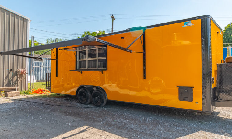 8.5×24 Equipped Food Trailer - Custom Food Trailer for sale