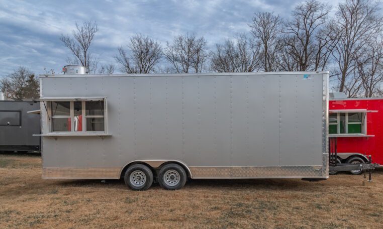 8.5×24 Equipped Food Trailer - Custom Food Trailer for sale