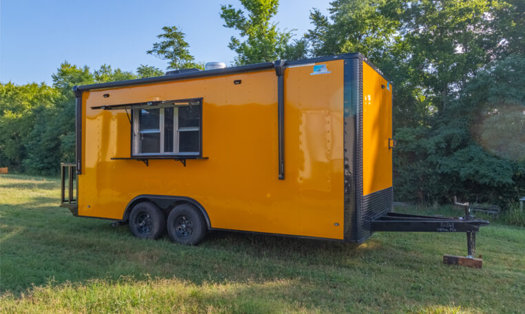 8.5×18 Equipped Food Trailer - Custom Food Trailer for sale