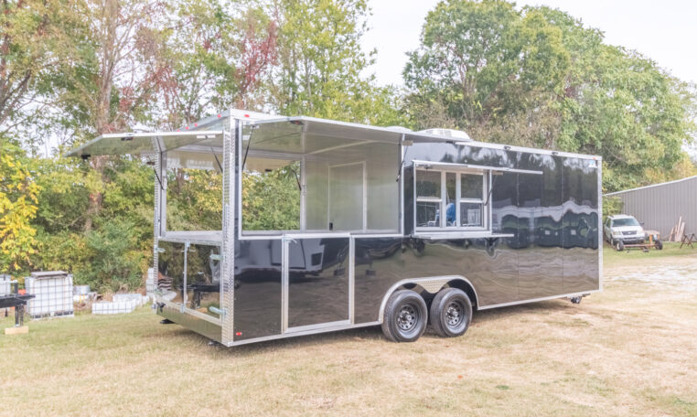 8.5×24 Equipped BBQ Trailer (8.5×24PB542) - BBQ Trailer for sale
