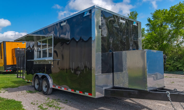 8.5×18 Equipped Food Trailer - Custom Food Trailer for sale