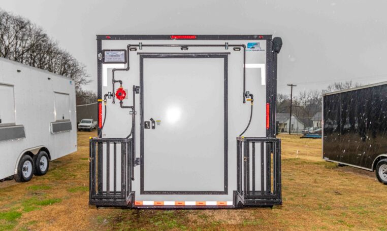 8.5×22 Equipped Pizza Trailer - White (8.5×22HW153) thumbnail 6