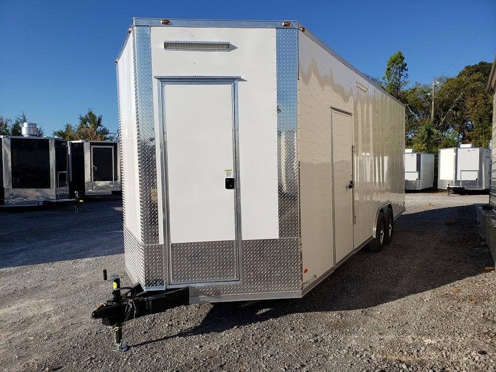 Model: 8.5' x 24' White Stage Event Trailer thumbnail 4