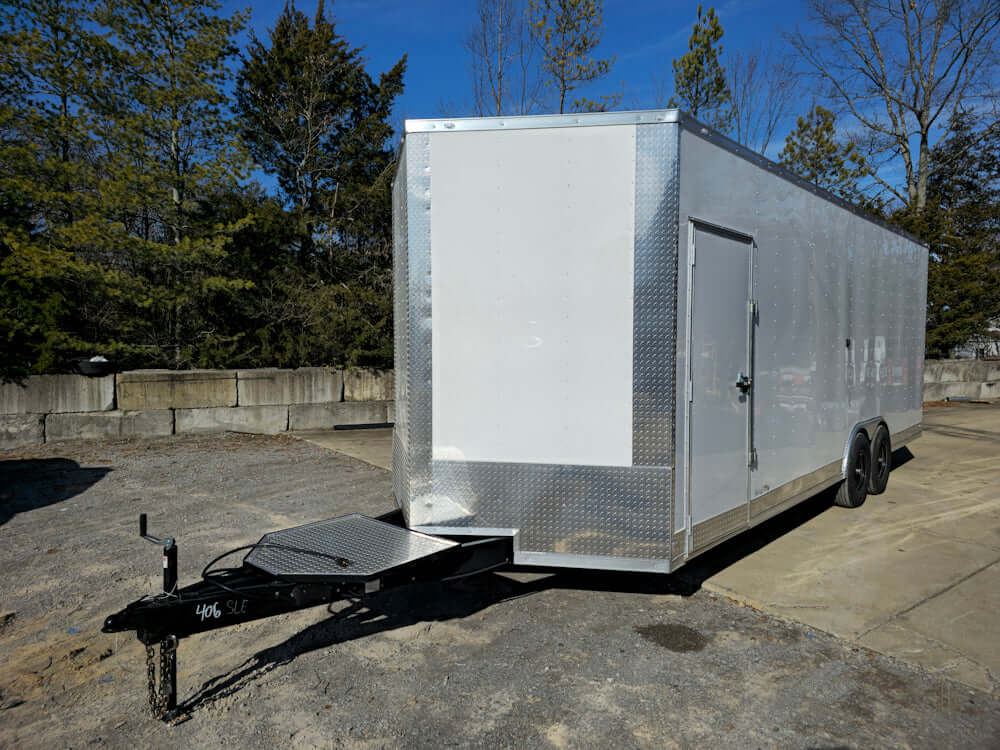 Model: 8.5' x 24' White Stage and Marketing Trailer thumbnail 23