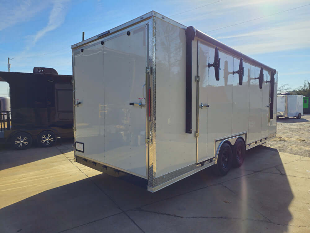 Model: 8.5' x 24' White Stage and Marketing Trailer thumbnail 19