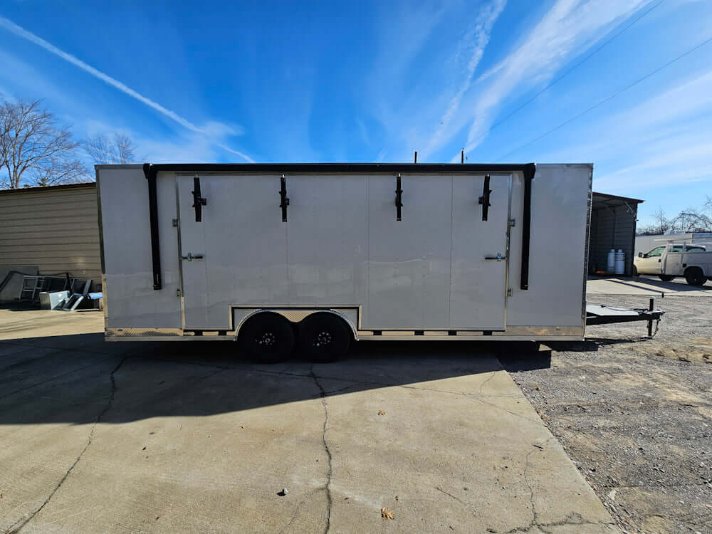 Model: 8.5' x 24' White Stage and Marketing Trailer thumbnail 18