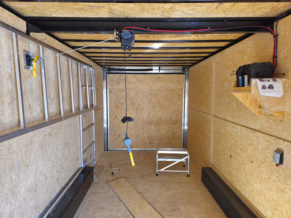 Model: 8.5' x 24' White Stage and Marketing Trailer thumbnail 13