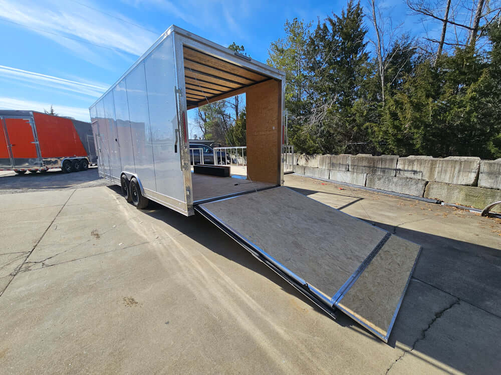 Model: 8.5' x 24' White Stage and Marketing Trailer thumbnail 8