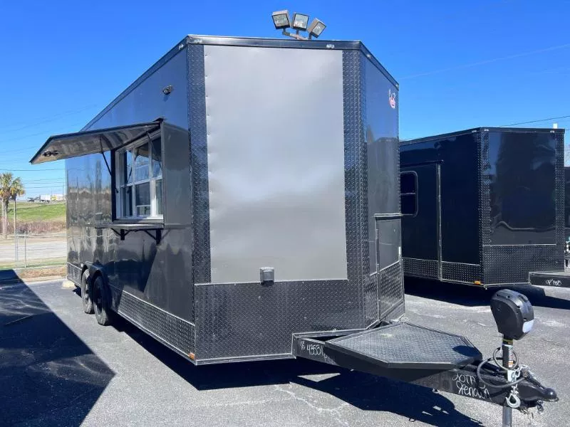 8.5×20 Concession Food Trailer - Custom Food Trailer for sale