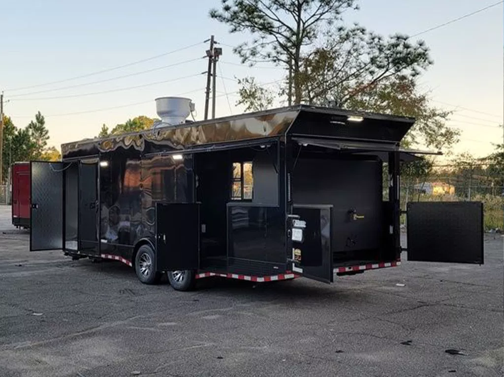 8.5×26 BBQ Trailer With Smoker - BBQ Trailer for sale