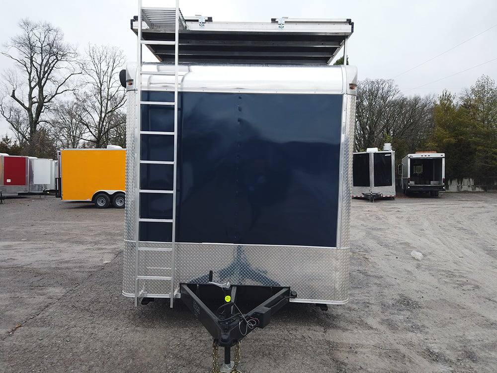 8.5' x 19' Indigo Blue Mobile Stage Trailer thumbnail 14