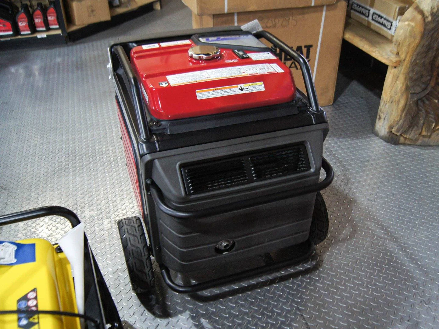 Model: Honda EU7000iS 7000 Watt Electric Fuel Injected Generator thumbnail 6