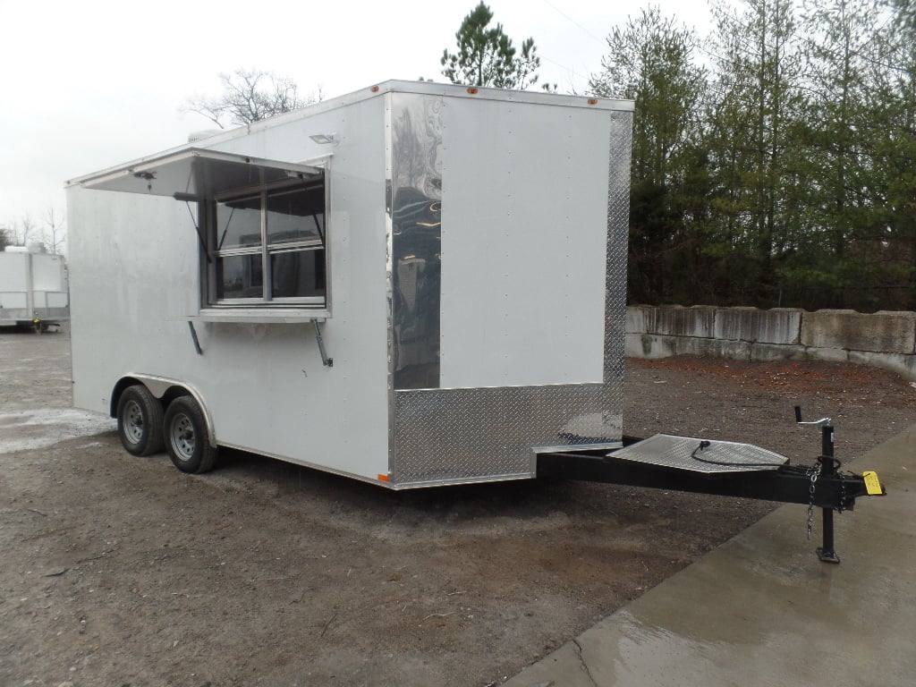 8.5×16 Concession Trailer With Appliances With Appliances thumbnail 2