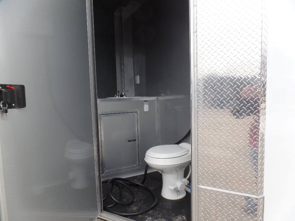 8.5’ x 24’ White Coffee Concession Trailer thumbnail 5