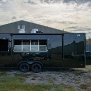 8.5x22 Black-Out Trailer - Loaded! (8.5x22HBBO136)