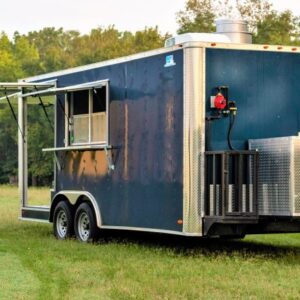8.5x20 Enclosed Porch BBQ Trailer(8.5X20PIB530)