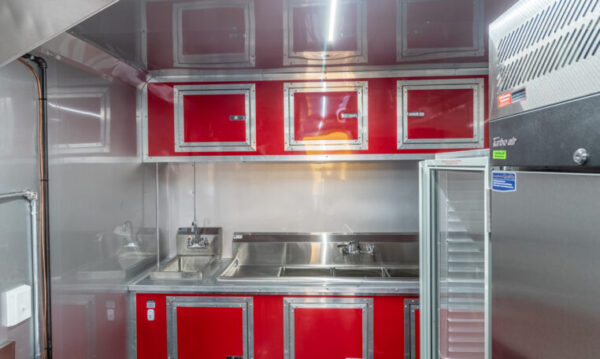 8.5x22 Red Blackout BBQ Trailer(8.5X22PRBO540) - Image 20