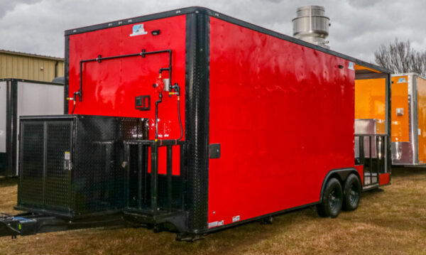 8.5x22 Red Blackout BBQ Trailer(8.5X22PRBO540) - Image 16