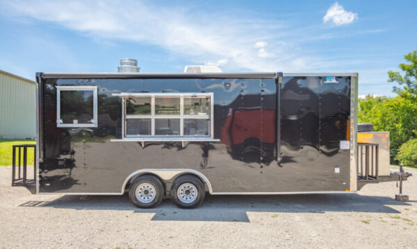 8.5x22 Black Loaded Trailer(8.5x22HB181) - Image 3