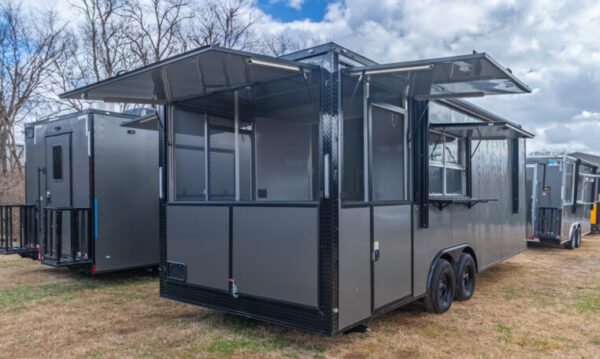 8.5X24 Equipped Black Out BBQ Trailer (8.5x24PCGBO549) - Image 5