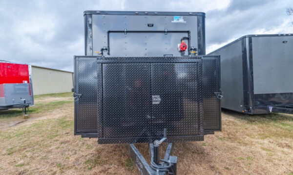8.5X24 Equipped Black Out BBQ Trailer (8.5x24PCGBO549) - Image 6