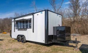 8.5x20 Equipped Food Trailer(8.5x20HWBO157)