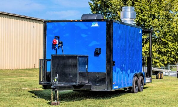 8.5x20 Blackout BBQ Trailer (8.5X20PCBBO532) - Image 3