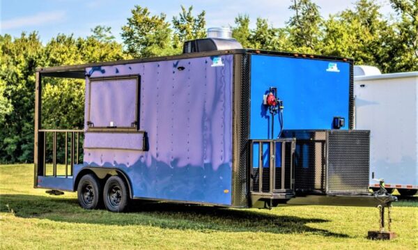 8.5x20 Blackout BBQ Trailer (8.5X20PCBBO532) - Image 6