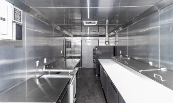 8.5x22 Equipped Pizza Trailer - White (8.5X22HW153) - Image 10