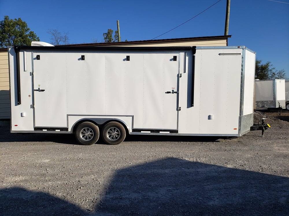 Model: 8.5' x 24' White Stage Event Trailer - Image 9