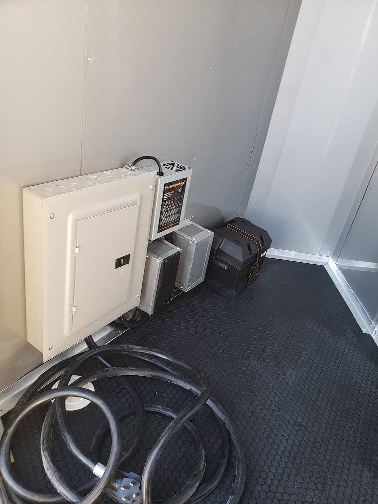 Model: 8.5' x 24' White Stage Event Trailer - Image 11