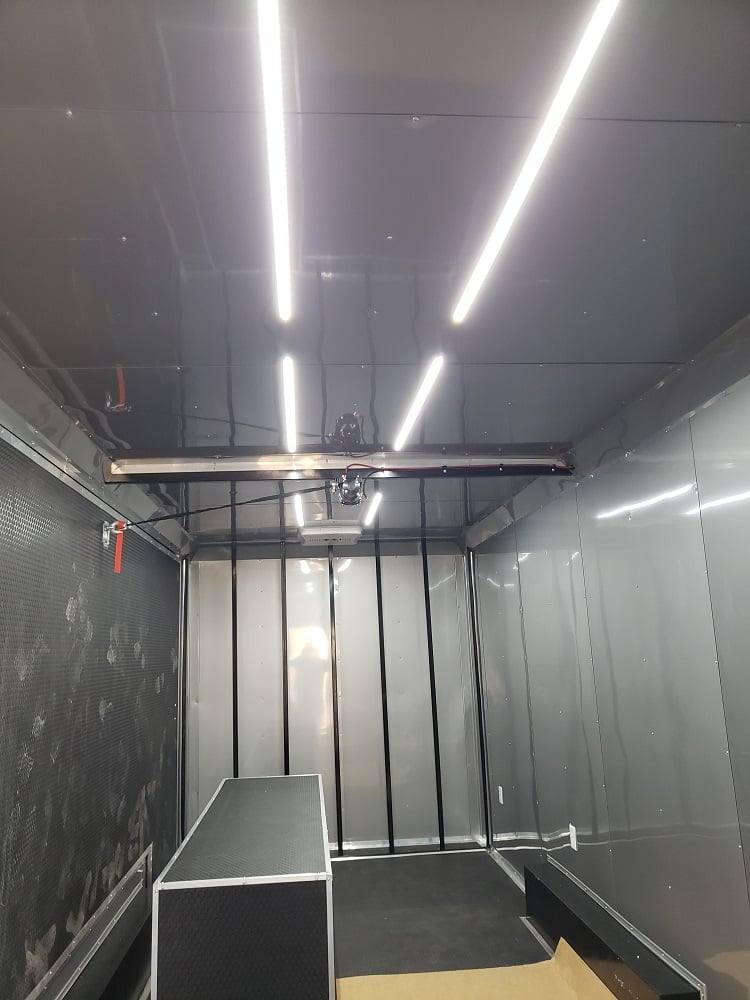 Model: 8.5' x 24' White Stage Event Trailer - Image 7