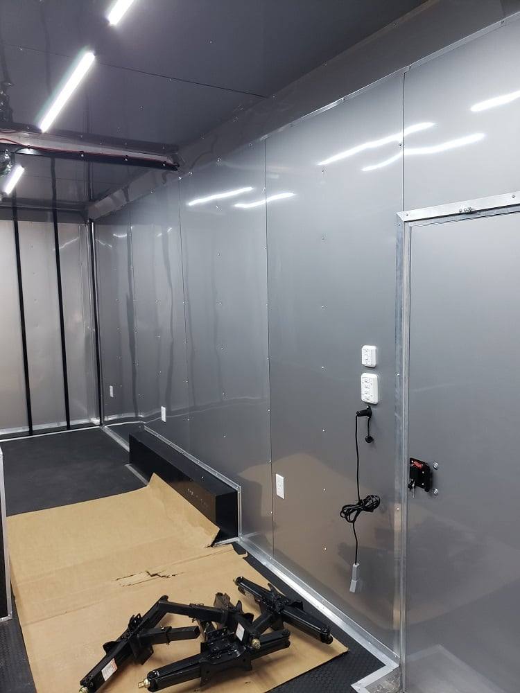 Model: 8.5' x 24' White Stage Event Trailer - Image 10