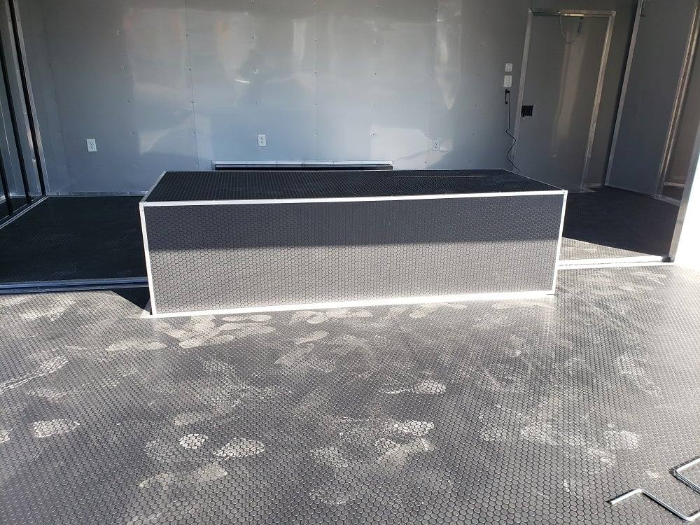 Model: 8.5' x 24' White Stage Event Trailer - Image 3