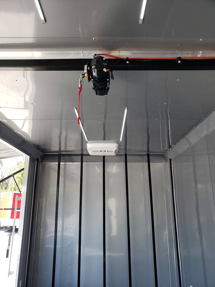 Model: 8.5' x 24' White Stage Event Trailer - Image 13