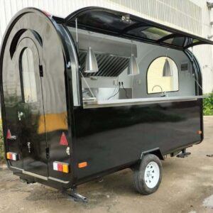 FR300D Roundtop Hot Dog Stand Trailer